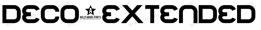Deco-Extended Normal字体转换